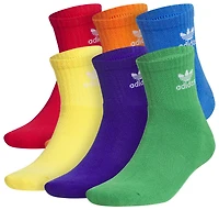 adidas Originals Trefoil Brights 6-Pack Quarter Socks - Men's