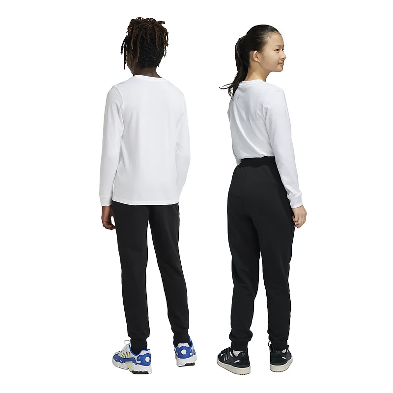adidas Boys Originals Trefoil Essentials Lifestyle Pants - Boys' Grade School Black