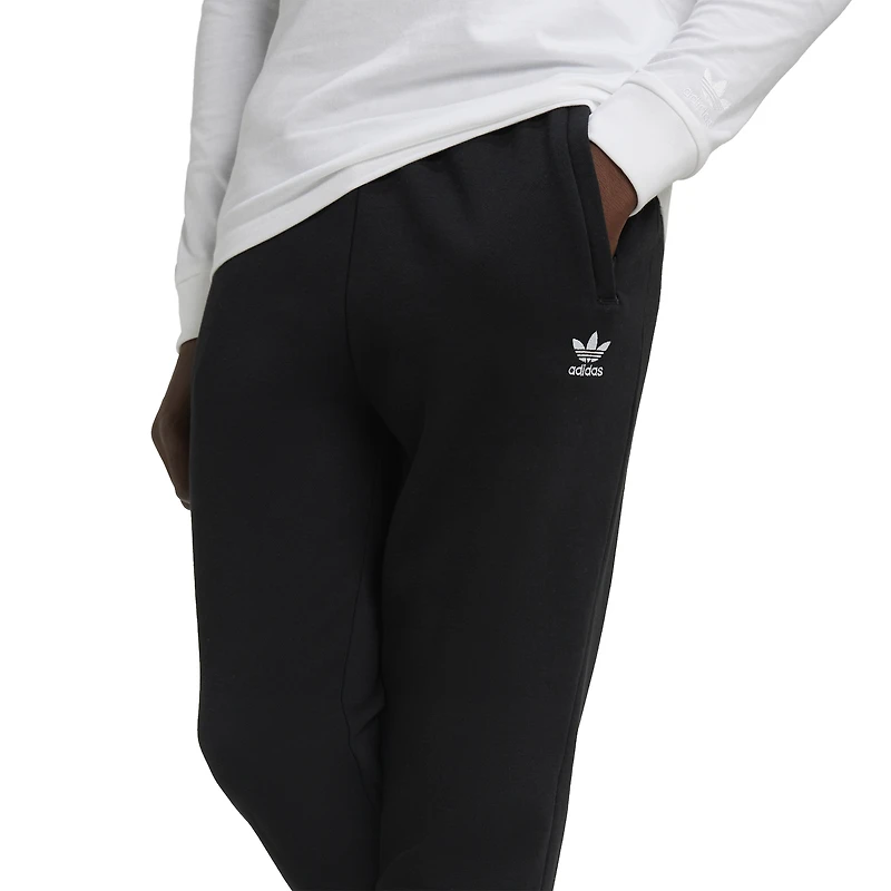 adidas Boys Originals Trefoil Essentials Lifestyle Pants - Boys' Grade School Black