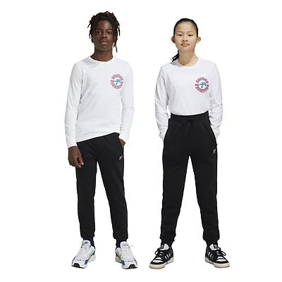 adidas Boys Originals Trefoil Essentials Lifestyle Pants - Boys' Grade School Black
