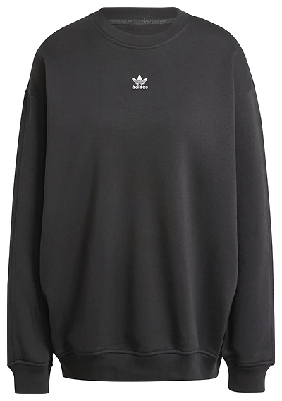 adidas Originals Fleece Oversized Crewneck Sweater - Women's