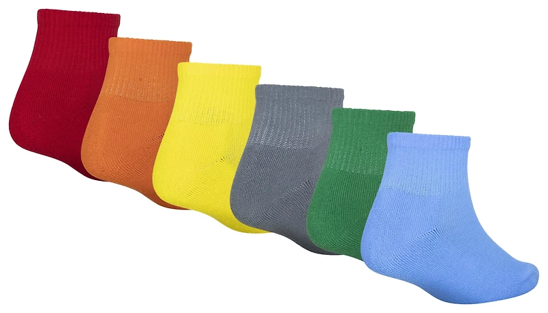 Jordan Boys Jordan Everyday Essentials 6 Pack Ankle Socks - Boys' Grade School Multi/Multi Size M