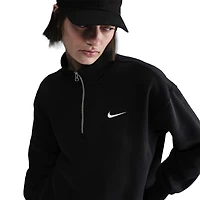 Nike NSW Phoenix Fleece Oversized Long Quarter-Zip - Women's