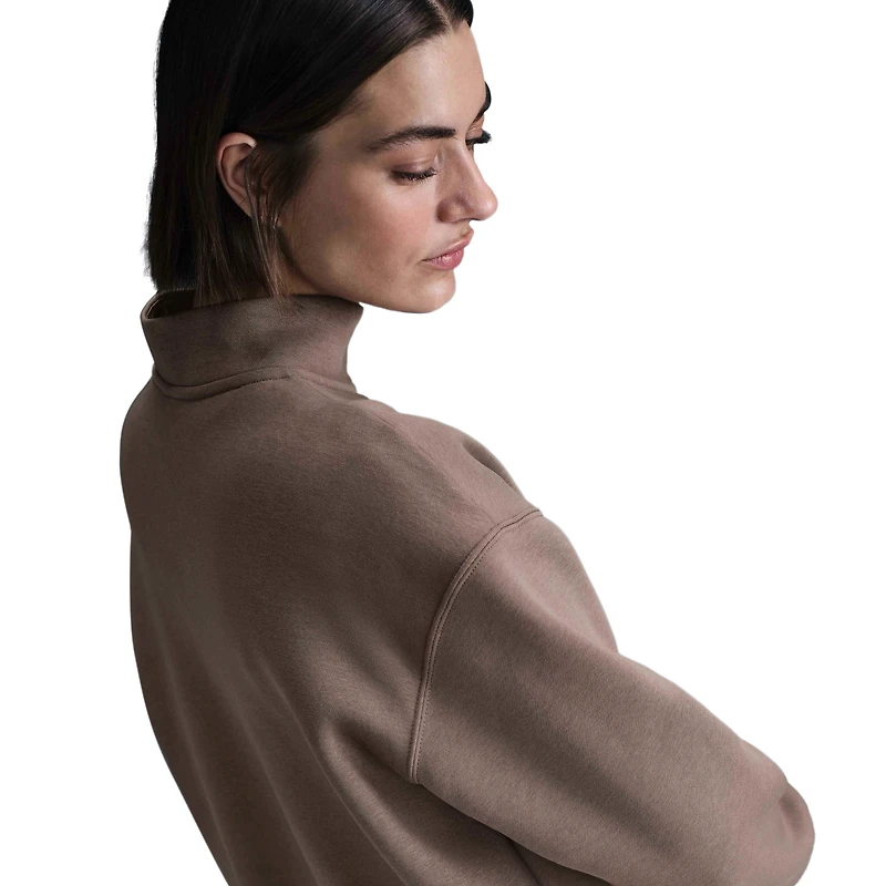 Nike NSW Phoenix Fleece Oversized Long Quarter-Zip - Women's