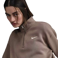 Nike NSW Phoenix Fleece Oversized Long Quarter-Zip - Women's