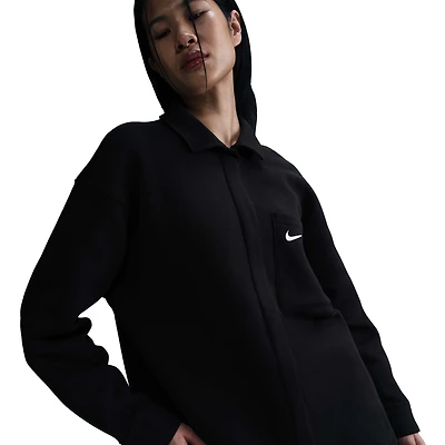 Nike NSW Phoenix Fleece Oversized Shacket - Women's