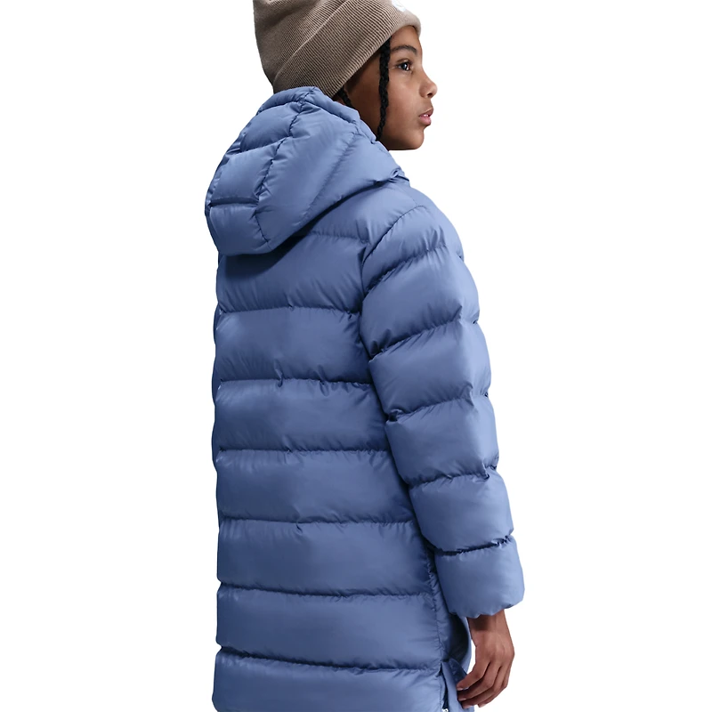 Nike Boys NSW Therma-FIT All Day Play Puffer Parka - Boys' Grade School World Indigo/White