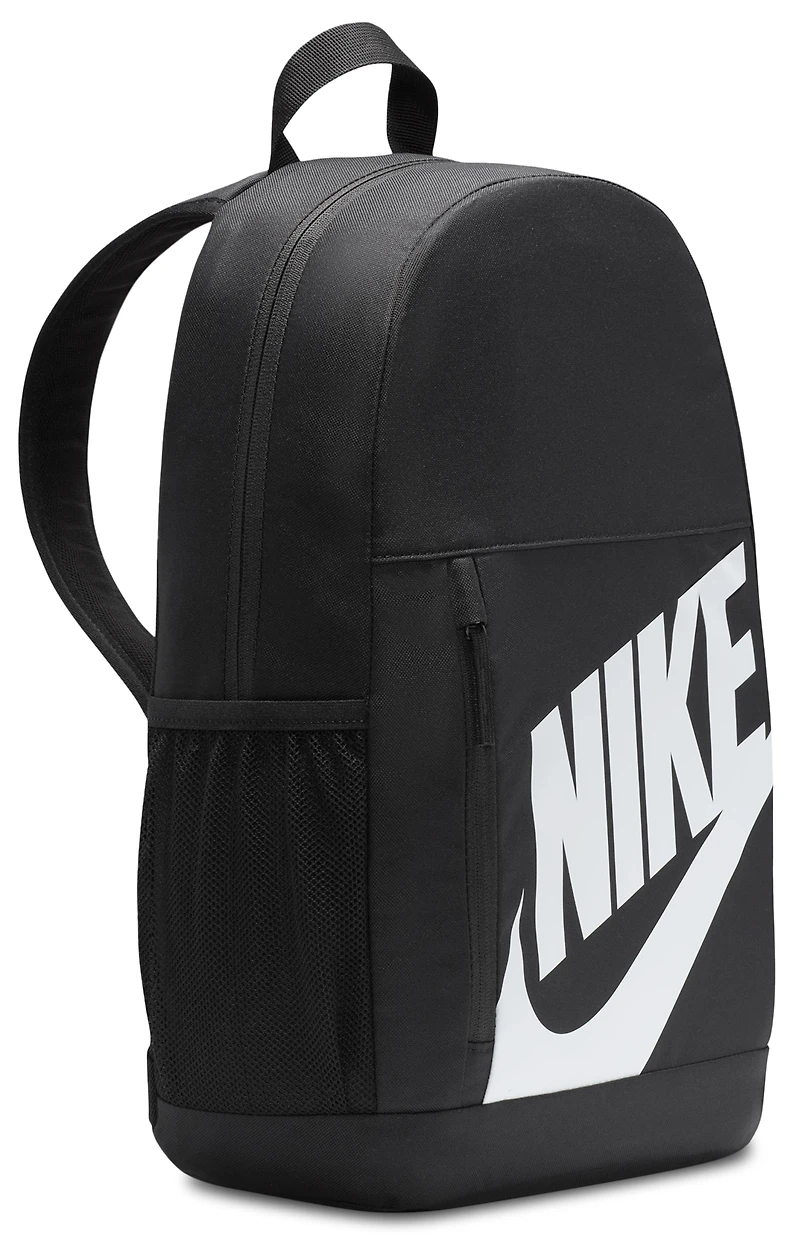 Nike Boys Nike Elemental Shoebox Backpack - Boys' Grade School Black/White Size One Size