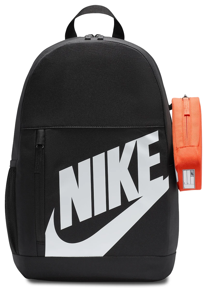 Nike Boys Nike Elemental Shoebox Backpack - Boys' Grade School Black/White Size One Size