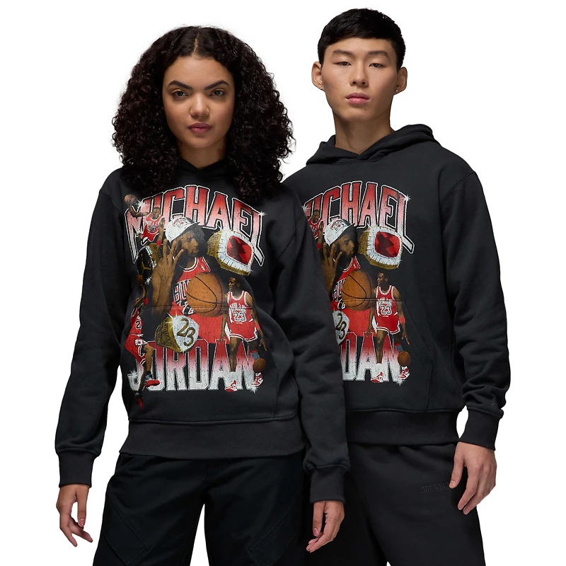 Jordan Flight Graphic Fleece Pullover - Men's