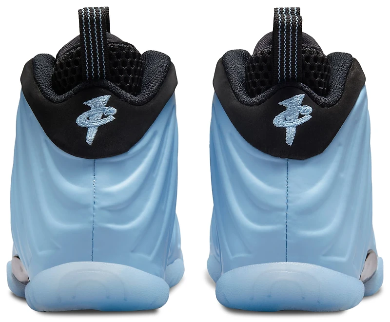 Nike Boys Little Posite One '25 - Boys' Preschool Basketball Shoes Black/Psychedelic Blue