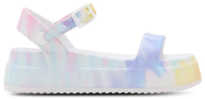 Steve Madden Girls Bunnie EVA Sandal - Girls' Grade School Shoes Blue Tie Dye