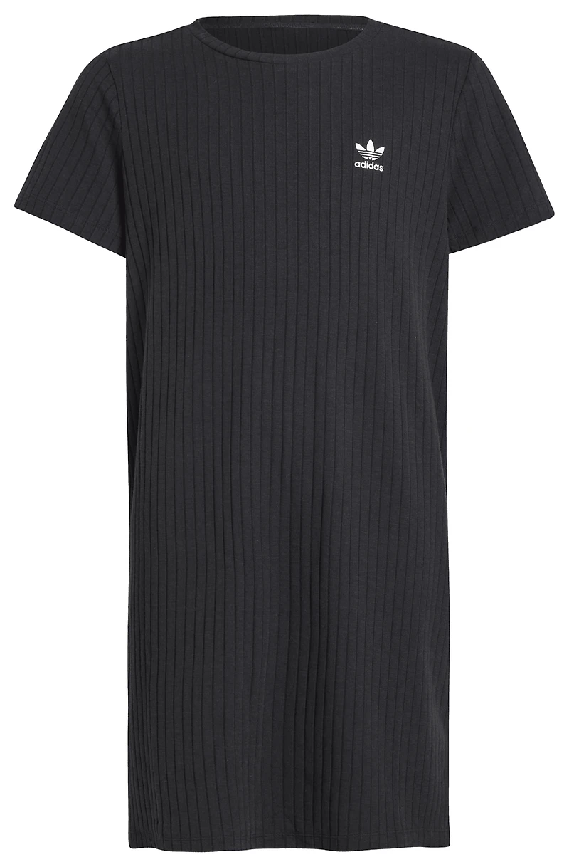 adidas Originals Rib Knit Dress - Girls' Grade School