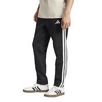 adidas Essentials 3-Stripes Fleece Open Hem Pants - Men's