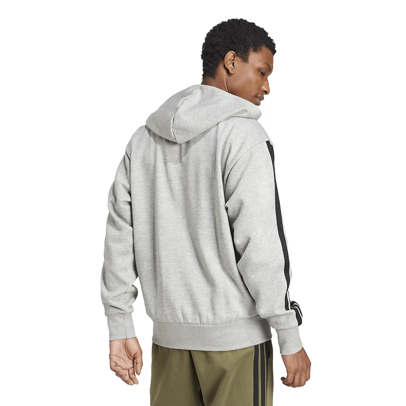 adidas Essentials 3-Stripes Fleece Hoodie - Men's