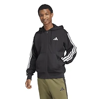 adidas Essentials 3-Stripes Fleece Hoodie - Men's