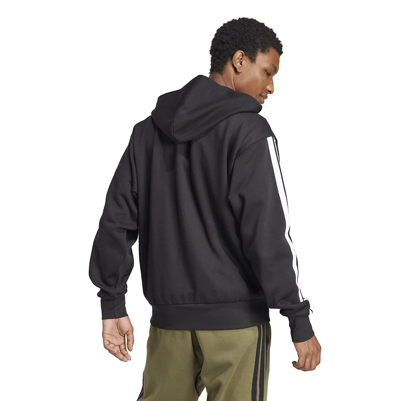 adidas Essentials 3-Stripes Fleece Hoodie - Men's