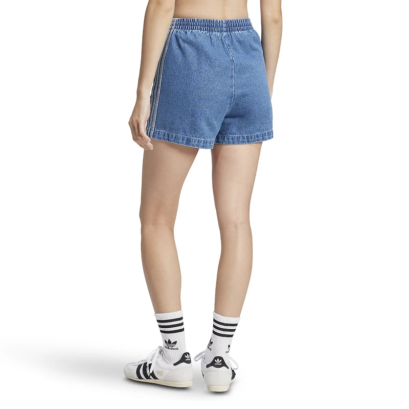 adidas Originals adicolor 3-Stripes Denim Shorts - Women's