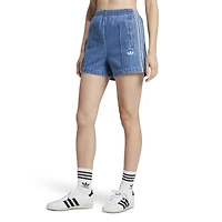 adidas Originals adicolor 3-Stripes Denim Shorts - Women's