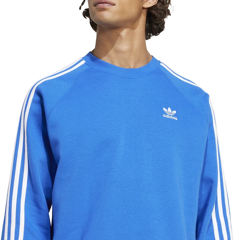 adidas Originals 3 Stripe Fleece Crew - Men's