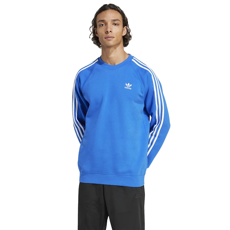 adidas Originals 3 Stripe Fleece Crew - Men's