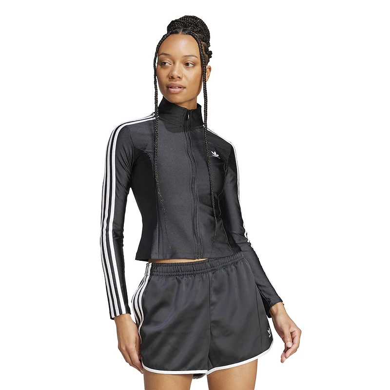 adidas 3 Stripe Slim Track Top - Women's