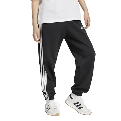 adidas Essentials 3-Stripes Fleece Loose Pants - Women's
