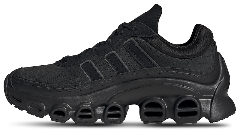adidas Boys Megaride - Boys' Grade School Running Shoes Black/Iron Metallic/Grey
