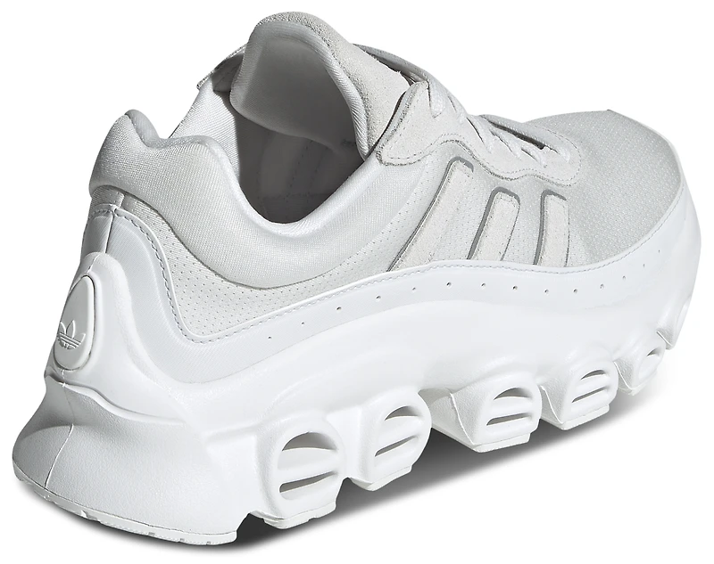 adidas Girls Adifom Megaride - Girls' Grade School Running Shoes Silver Metallic/Black/Crystal White