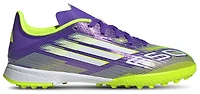 adidas Boys F50 League Turf - Boys' Grade School Shoes Purple Rush/Ftwr White