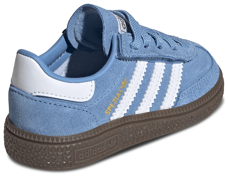 adidas Boys Handball Spezial - Boys' Toddler Shoes Blue/White/Brown