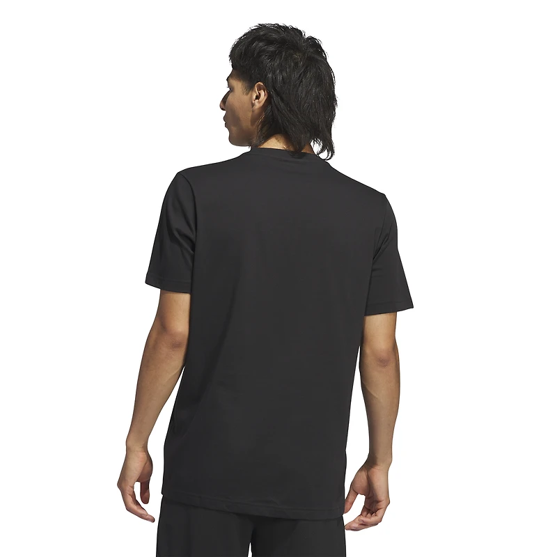 adidas Worldwide Hoops Logo Graphic Basketball T-Shirt - Men's