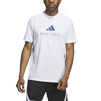adidas Worldwide Hoops Logo Graphic Basketball T-Shirt - Men's