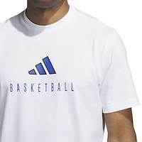 adidas Worldwide Hoops Logo Graphic Basketball T-Shirt - Men's