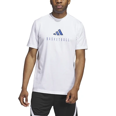 adidas Worldwide Hoops Logo Graphic Basketball T-Shirt - Men's