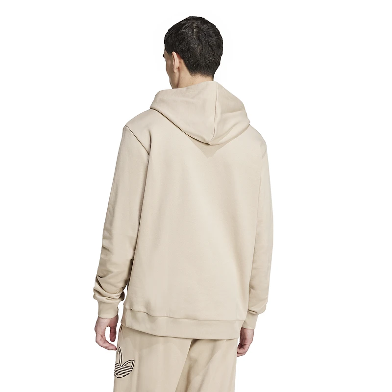adidas Originals Outline Fleece Pullover Hoodie - Men's