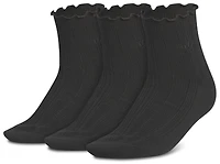adidas Originals Ruffle Quarter Socks 3-Pack - Adult