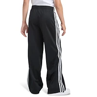 adidas Girls Originals Wide Firebird Pants - Girls' Grade School Black/White