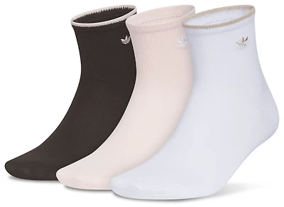 adidas Originals Luna High Quarter Socks 3-Pack - Women's
