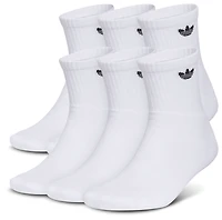 adidas Originals Trefoil 6 Pack Quarter Socks - Adult