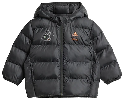 adidas Boys adidas x Disney Minnie Mouse Jacket - Boys' Toddler Impact Orange/Black Size 4T