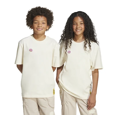 adidas Boys adidas x The Simpsons Graphic T-Shirt - Boys' Grade School Cream White Size XL