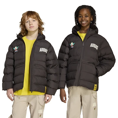 adidas Boys adidas x The Simpsons Jacket - Boys' Grade School Night Brown Size M