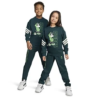 adidas Boys x Disney Mickey Mouse Joggers Set - Boys' Preschool Aurora Ivy/Lime Burst