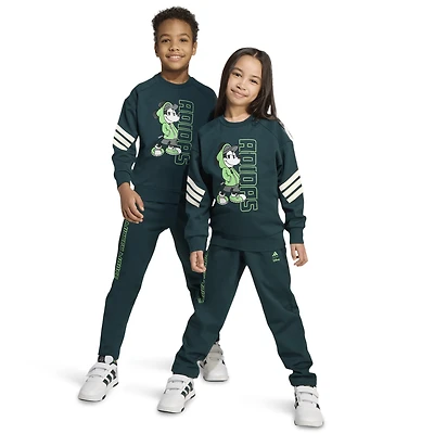 adidas Boys x Disney Mickey Mouse Joggers Set - Boys' Preschool Aurora Ivy/Lime Burst