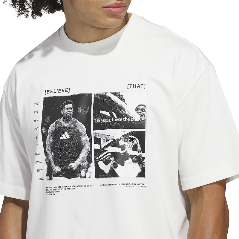 adidas Anthony Edwards Designed For Training Tee - Men's