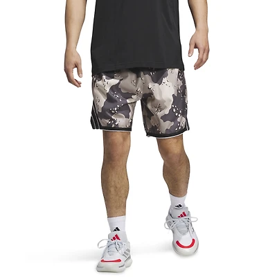 adidas CrazyLite Allover Printed 9" Basketball Shorts - Men's