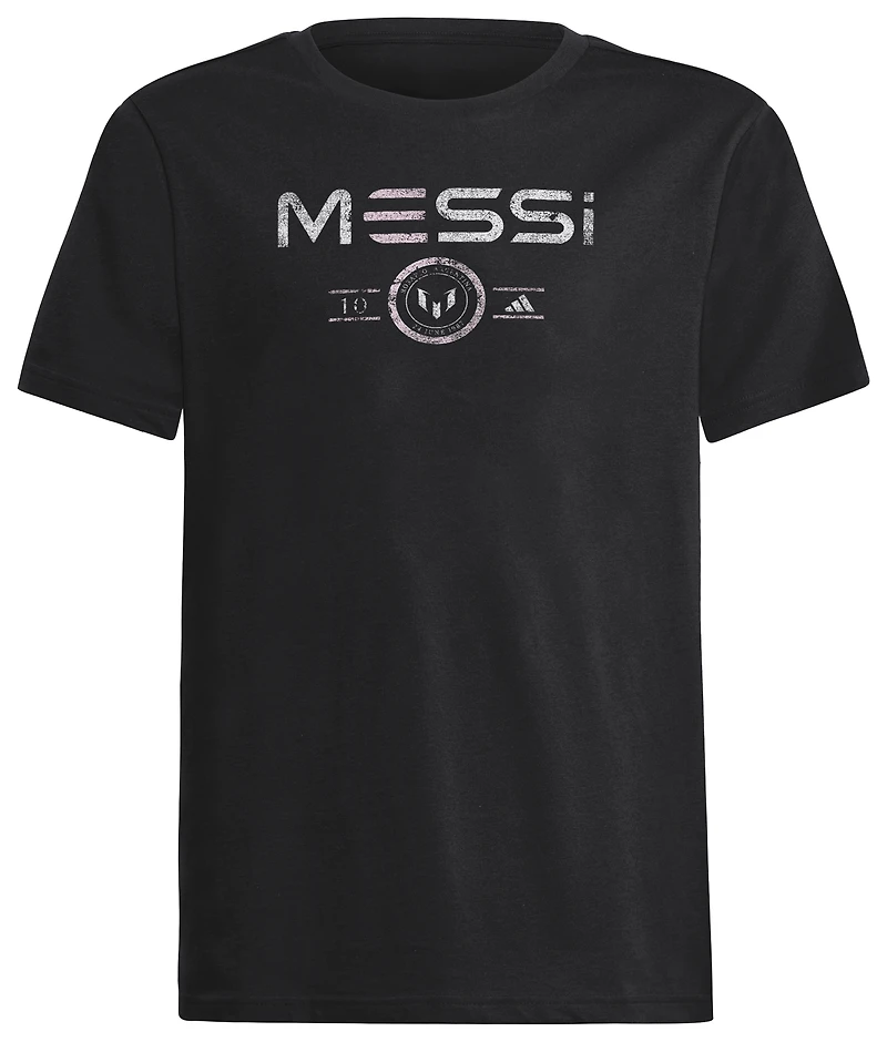 adidas Heritage Messi T-Shirt - Boys' Grade School