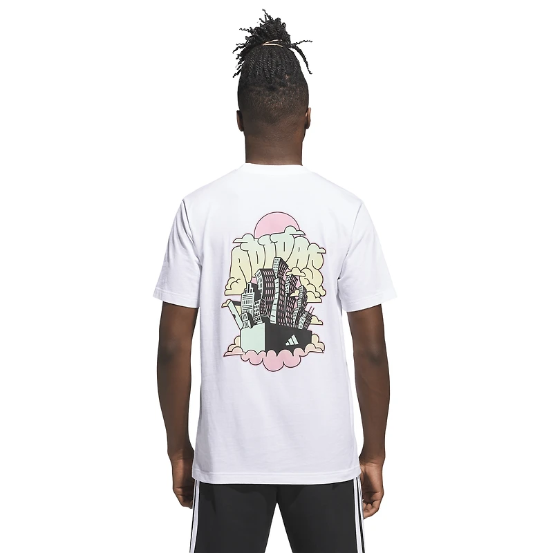 adidas 90s Nostalgia City Graphic Tee - Men's