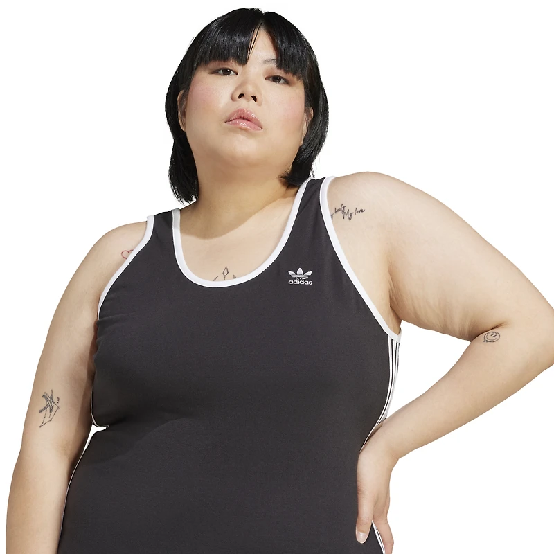 adidas Originals 3-Stripes Tank Dress Maxi (Plus Size) - Women's